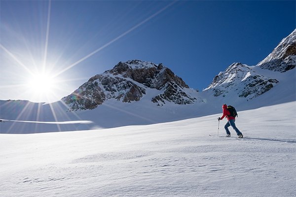 Andy Dorais backcountry skiing