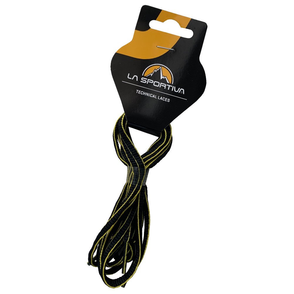 Shoelaces-Mtn Running (132 cm) BLACK/YELLOW