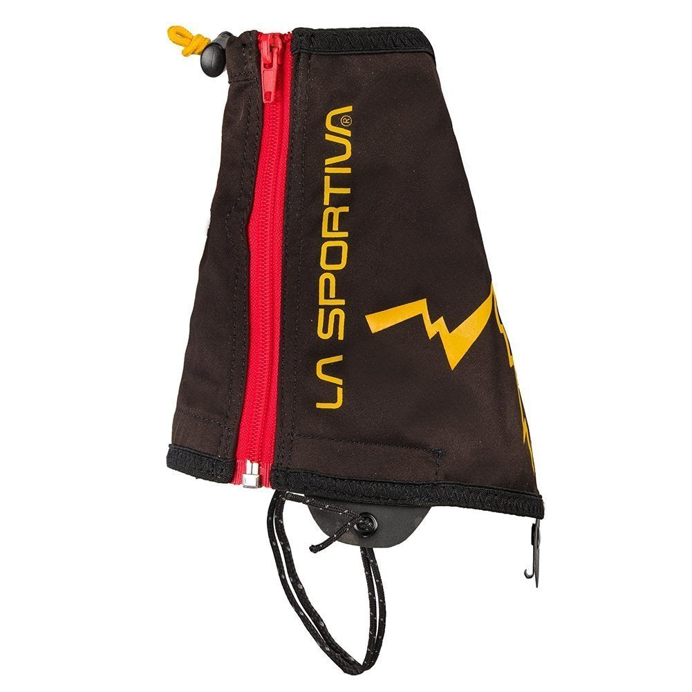 Winter Running Gaiter Black/Yellow Alt View #2
