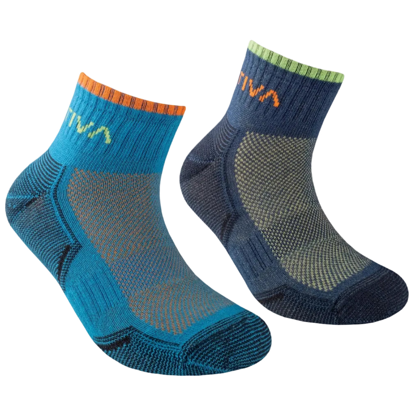 Kids Running Socks (2025) Lagoon/Hawaiian Sun