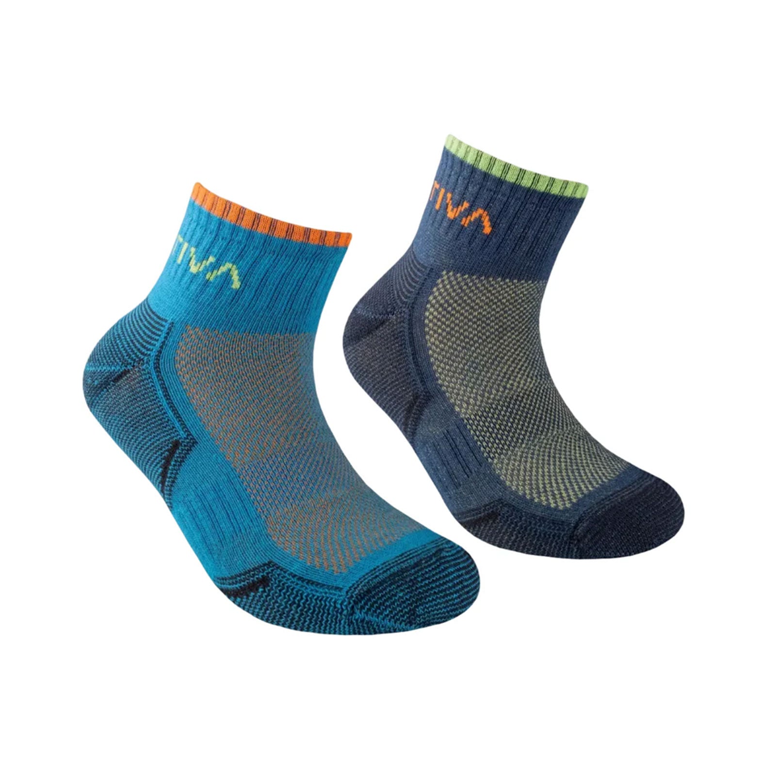 Kids Running Socks (2025) Lagoon/Hawaiian Sun