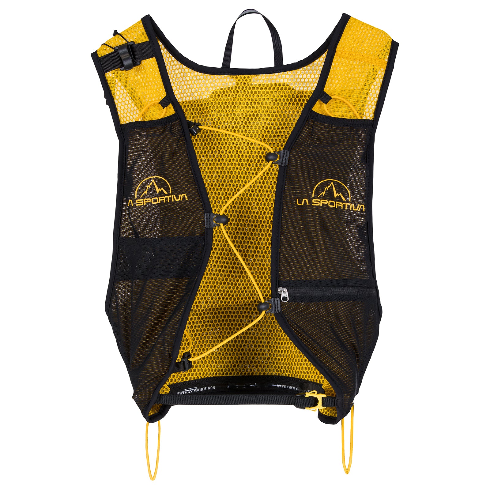 Gilet de course Noir/Jaune Alt View #2
