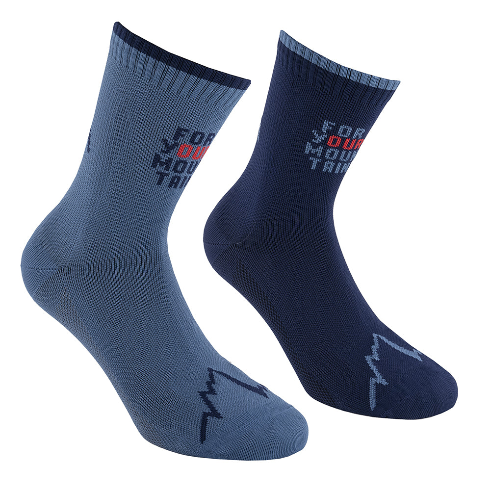 For Your Mountain Socks Deep Sea/Hurricane