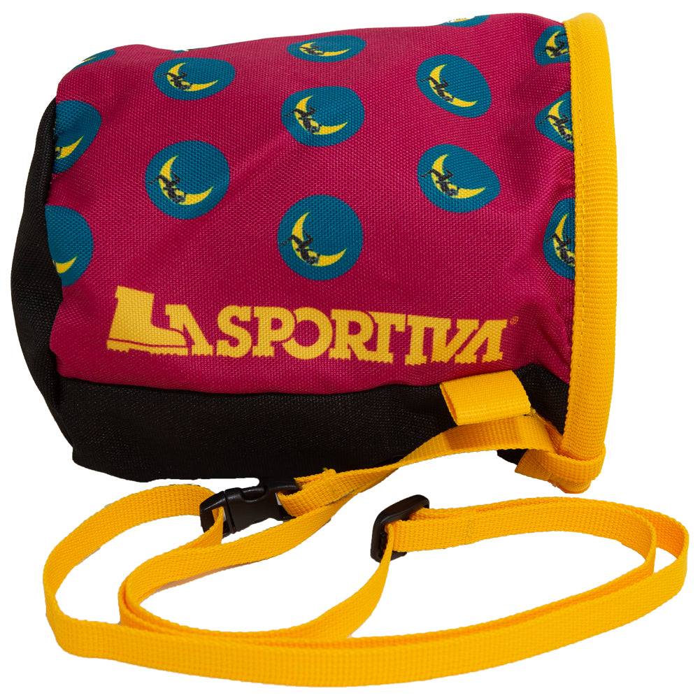 Sac à magnésie pour l'escalade sur la lune Fucsia/Giallo Alt View #2
