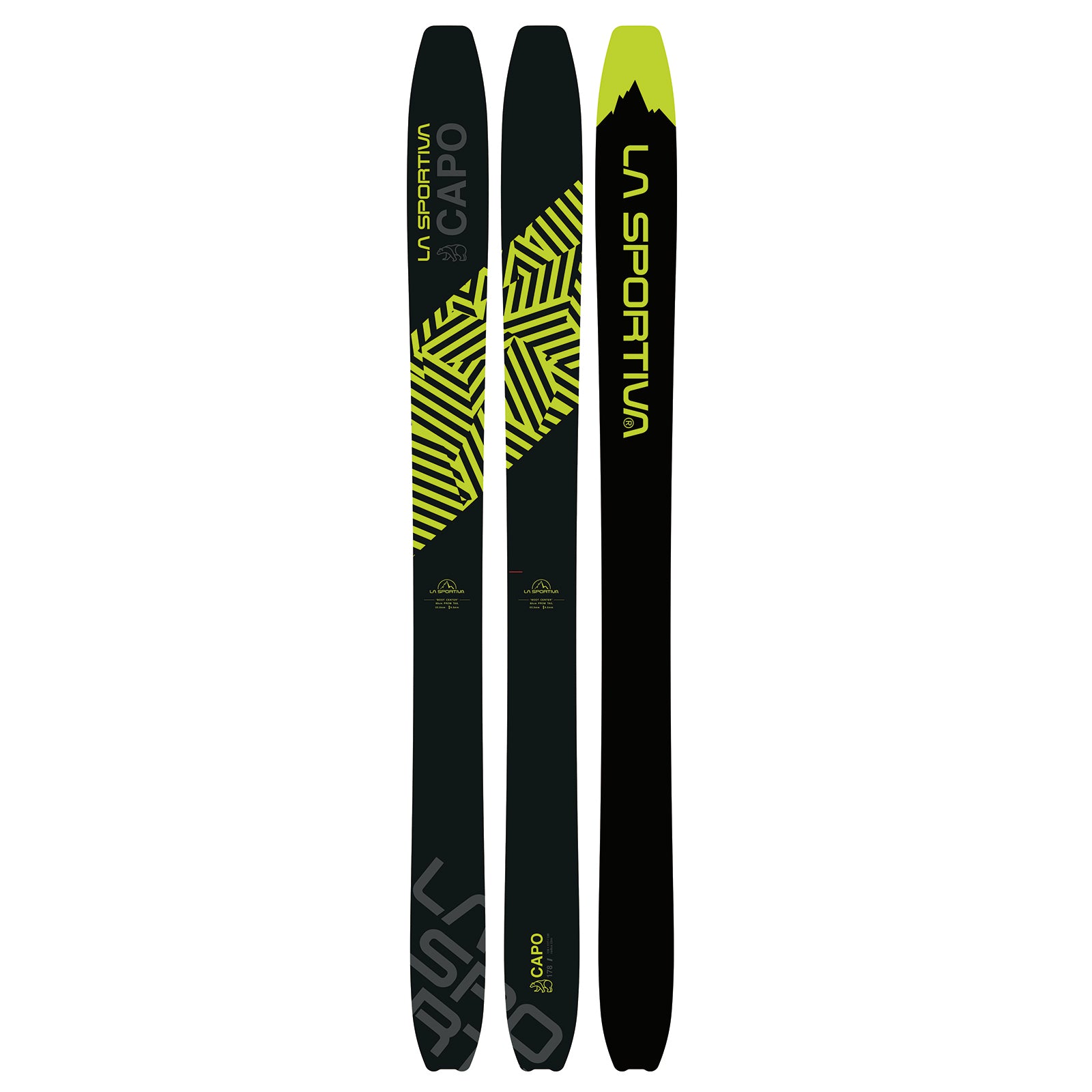 Ski - Capo (2023) Black/Lime Punch
