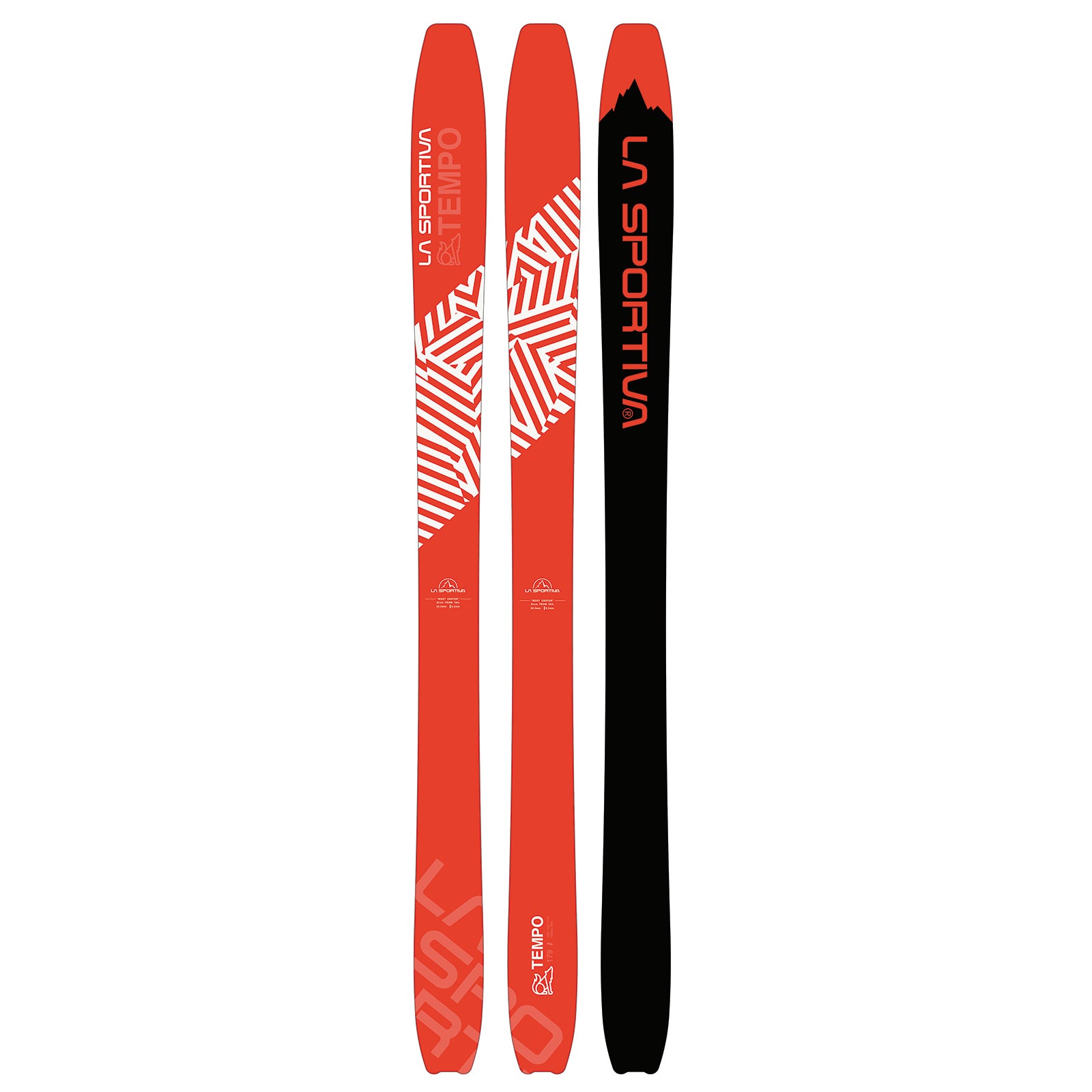 Ski - Tempo (2023) Tomate cerise/blanche