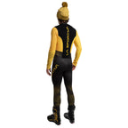 Stratos VI Racing Suit Men's Black/Yellow Alt View #2