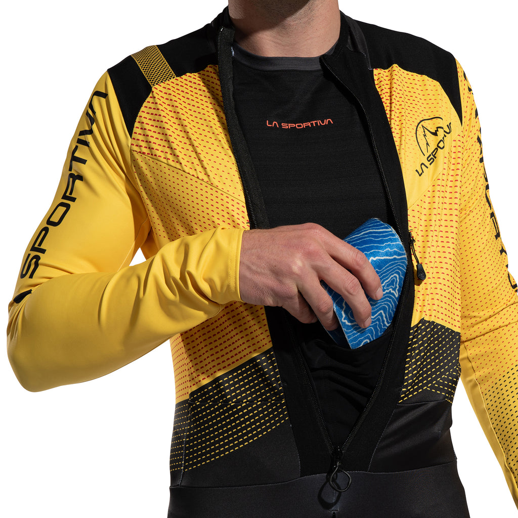 Stratos VI Racing Jacket Men's Yellow/Black Alt View #3
