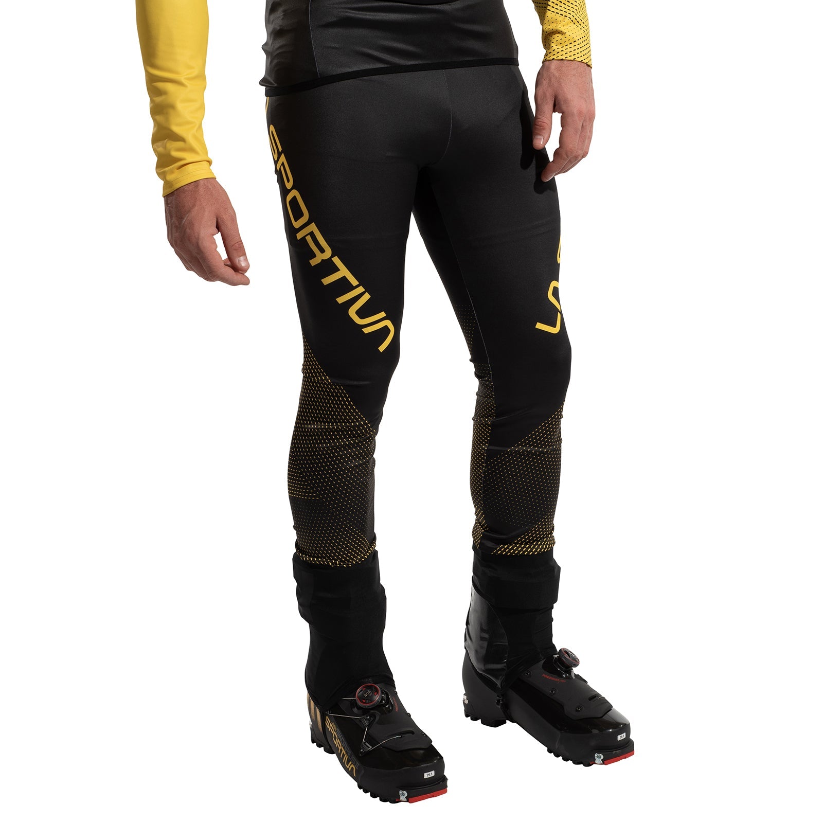 Stratos VI Racing Pants Men's Black/Yellow