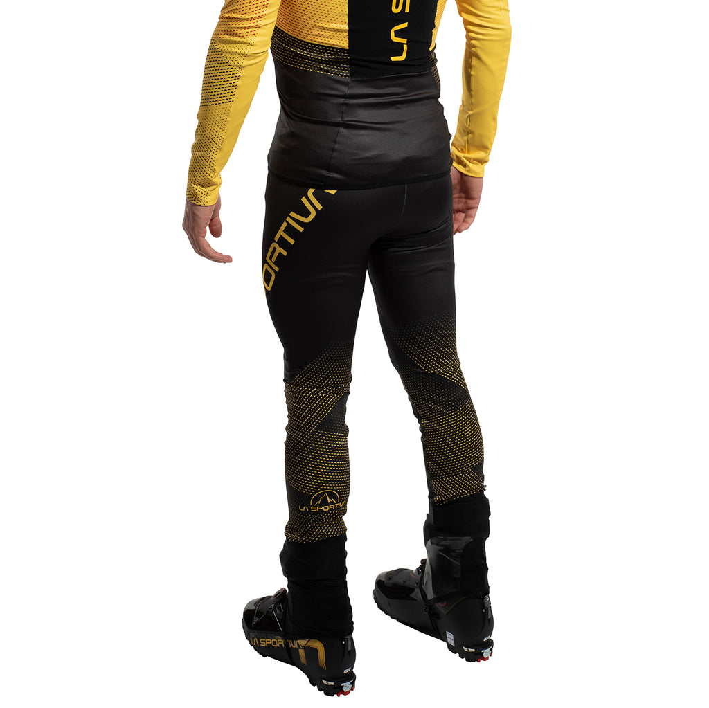 Stratos VI Racing Pants Men's Black/Yellow Alt View #2
