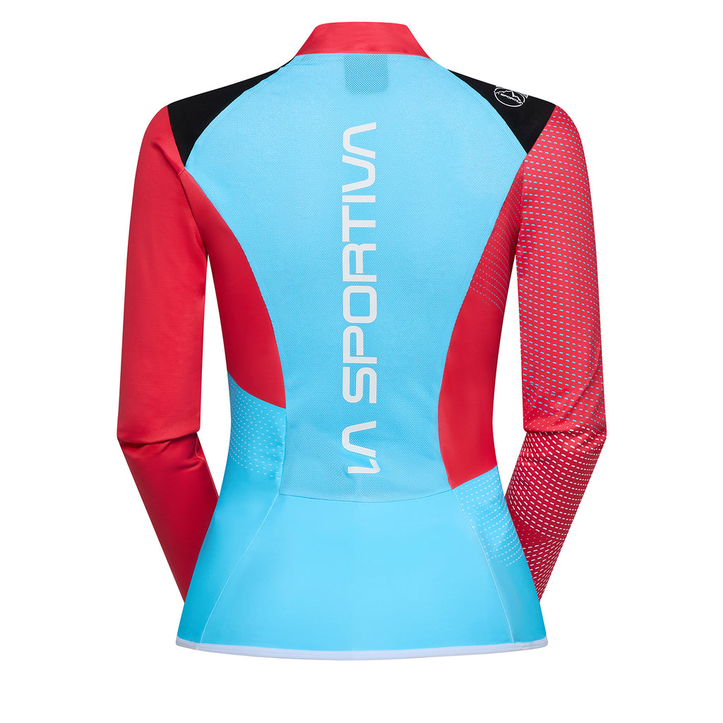 Stratos VI Racing Jacket Women's Hibiscus/Malibu Blue Alt View #4
