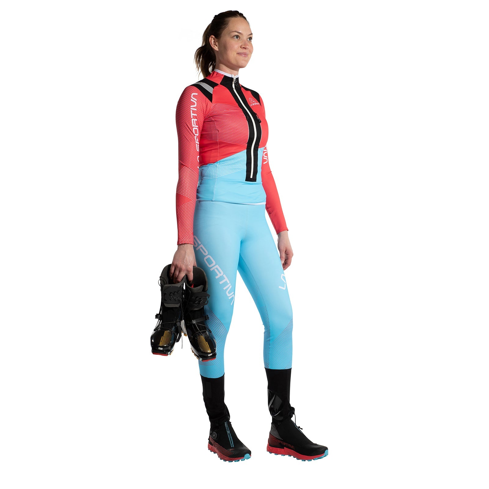 Stratos VI Racing Pants Women's Malibu Blue/Hibiscus