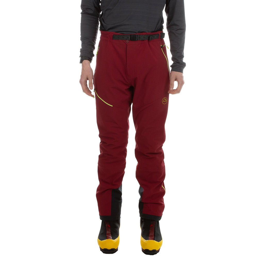 Velan 2.0 Pants Men's Sangria/Lime Punch Alt View #1
