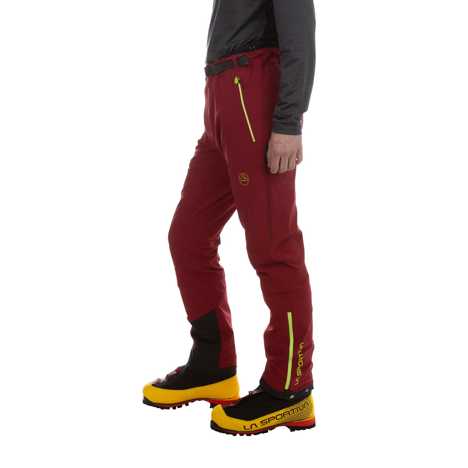 Velan 2.0 Pants Men's Sangria/Lime Punch Alt View #2
