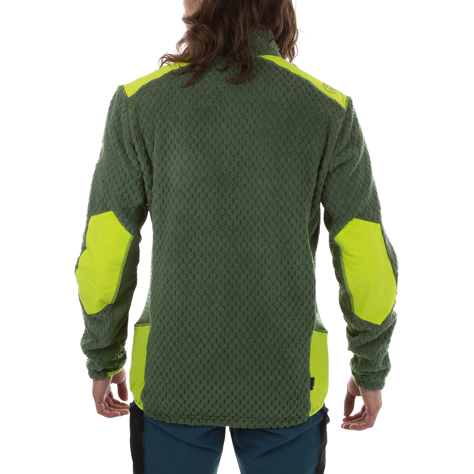 Veste thermique Bristen pour homme Punch Forêt/Citron vert Alt View #2
