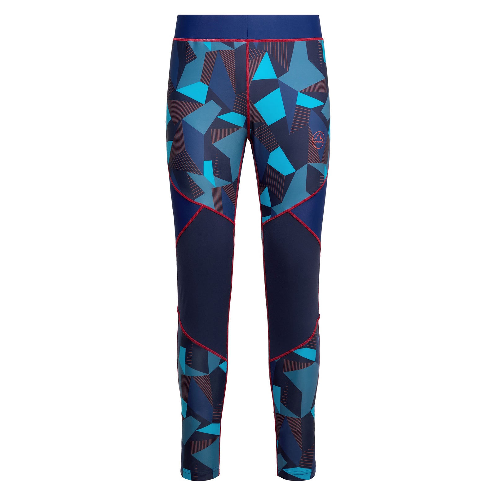 Dimension Tights Deep Sea/Cherry Tomato Alt View #3
