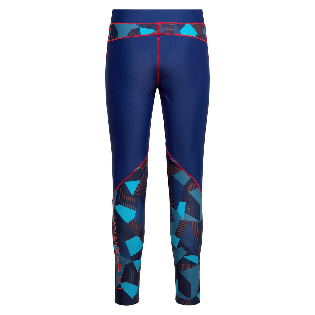 Dimension Tights Deep Sea/Cherry Tomato Alt View #4

