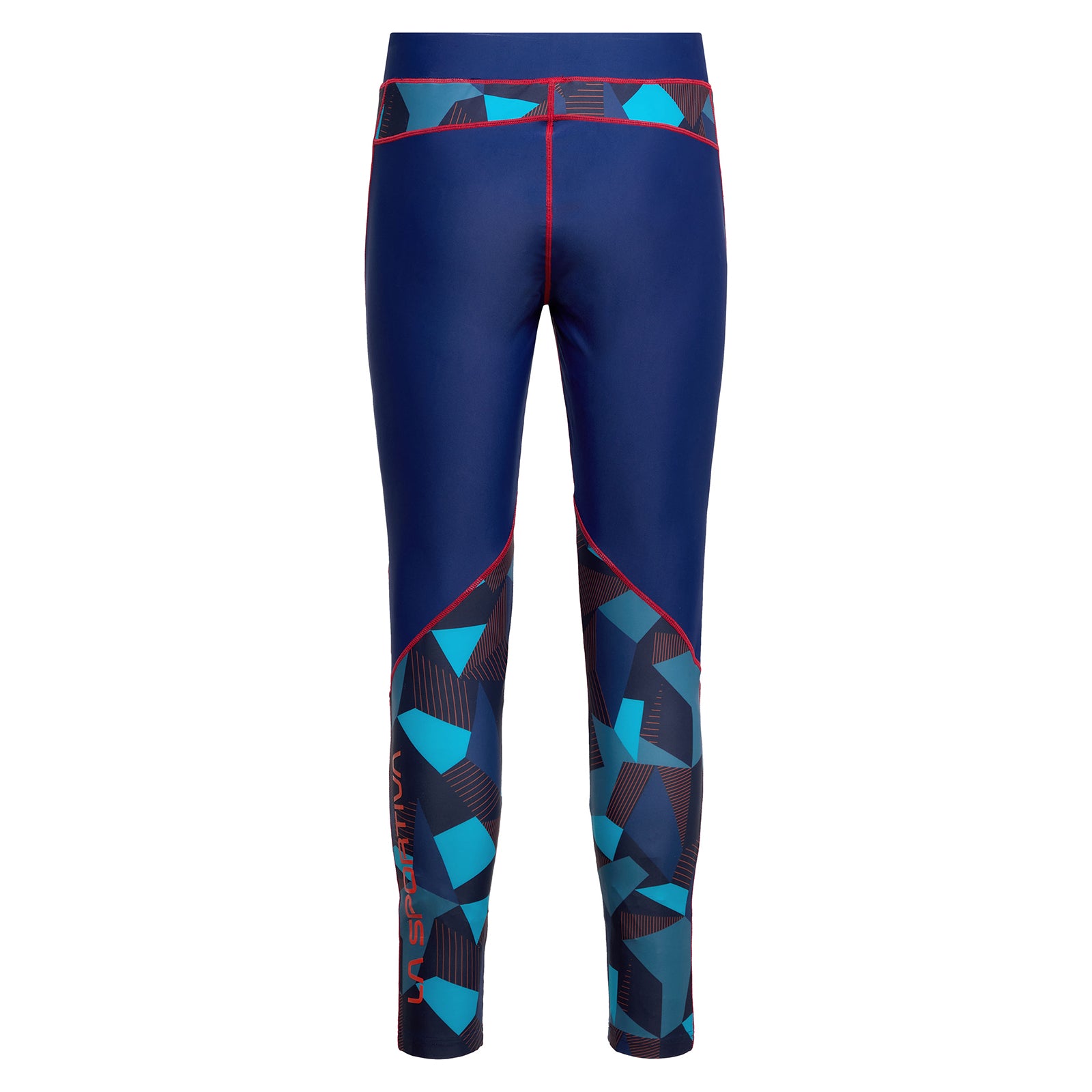 Dimension Tights Deep Sea/Cherry Tomato Alt View #4
