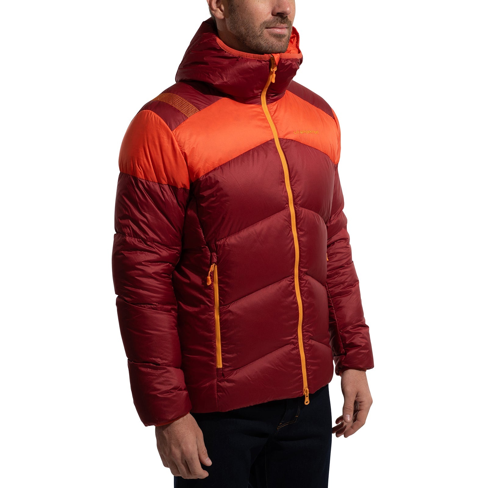 Nature Down Jacket Men's Sangria/Cherry Tomato