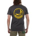 Climbing On The Moon T-Shirt Men's (2025) Carbon/Giallo Alt View #2