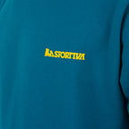 Climbing On The Moon Sweatshirt Men's (2025) Turchese/Giallo Alt View #4