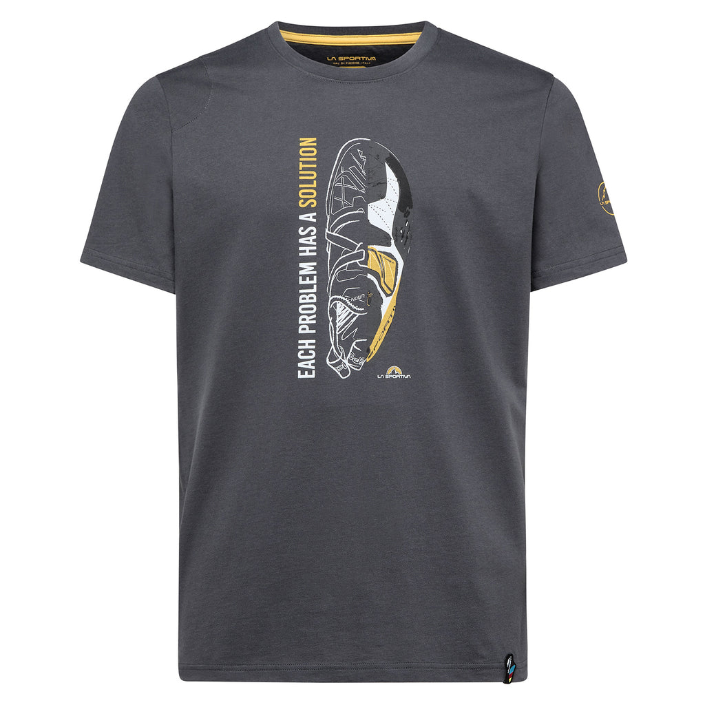 Solution T-shirt Homme (2025) Carbon/Yellow Alt View #3
