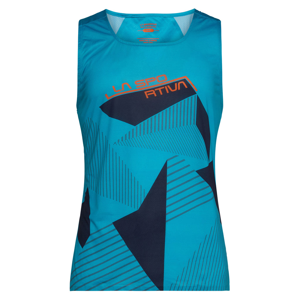 Débardeur Comp pour homme Tropic Blue/Deep Sea Alt View #3

