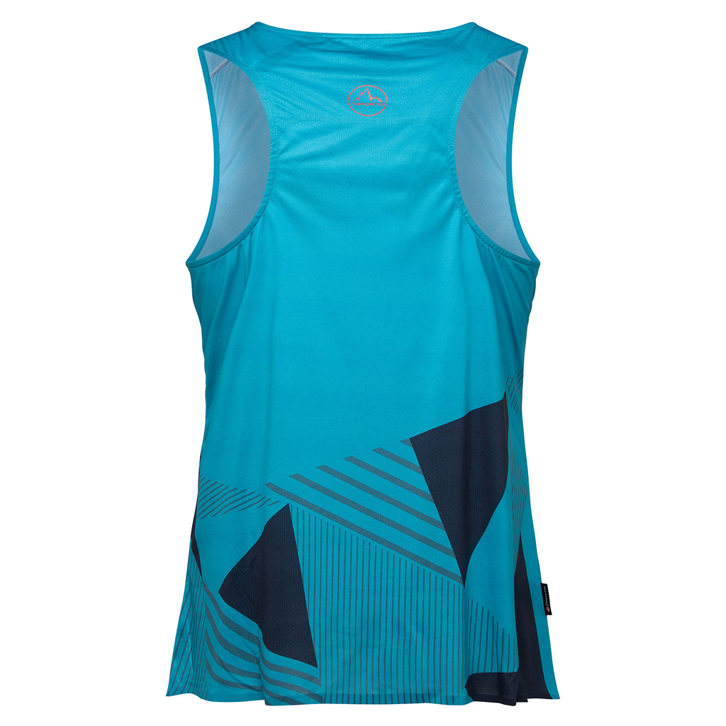 Débardeur Comp pour homme Tropic Blue/Deep Sea Alt View #4
