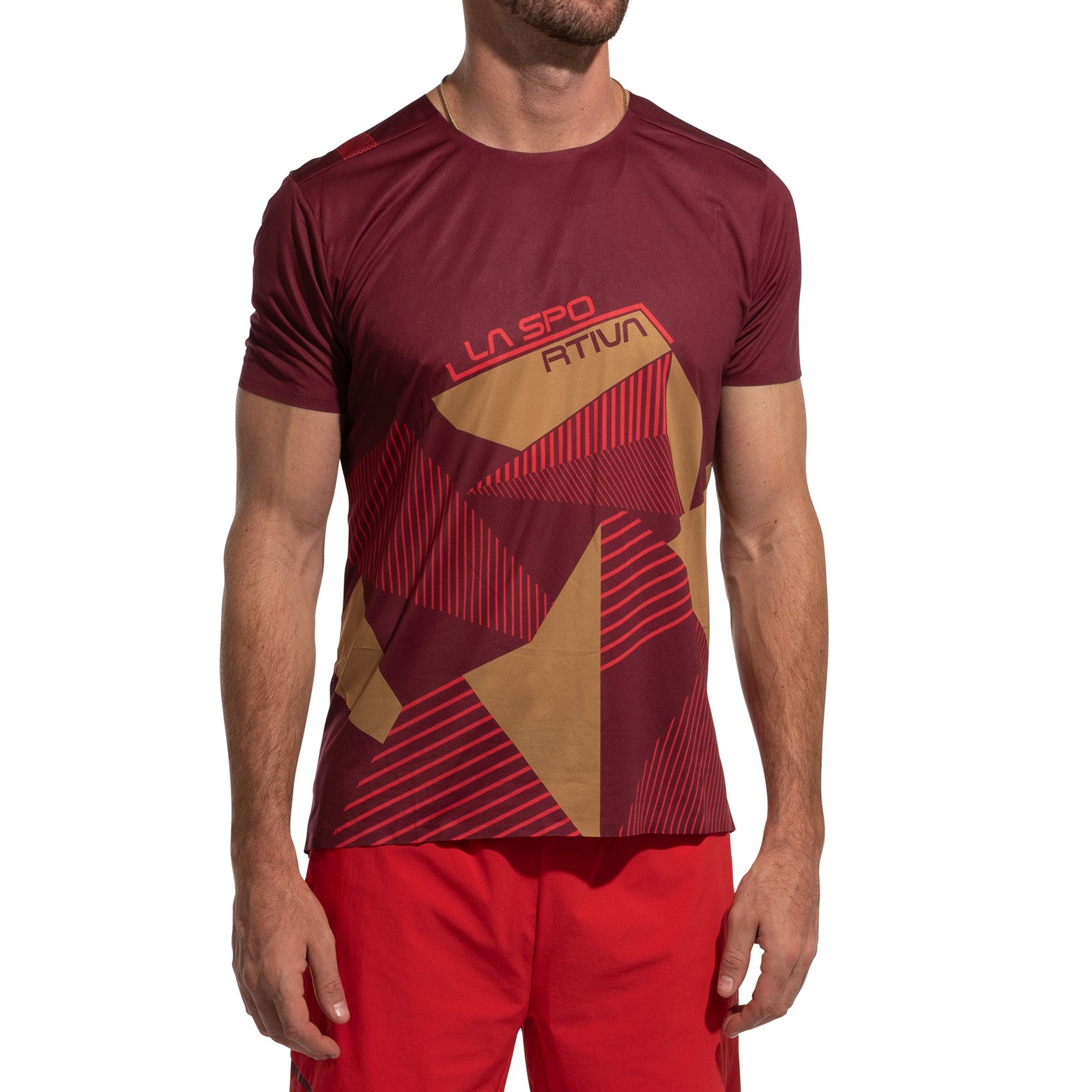 Comp T-Shirt Men's (2025) Redwood/Savana