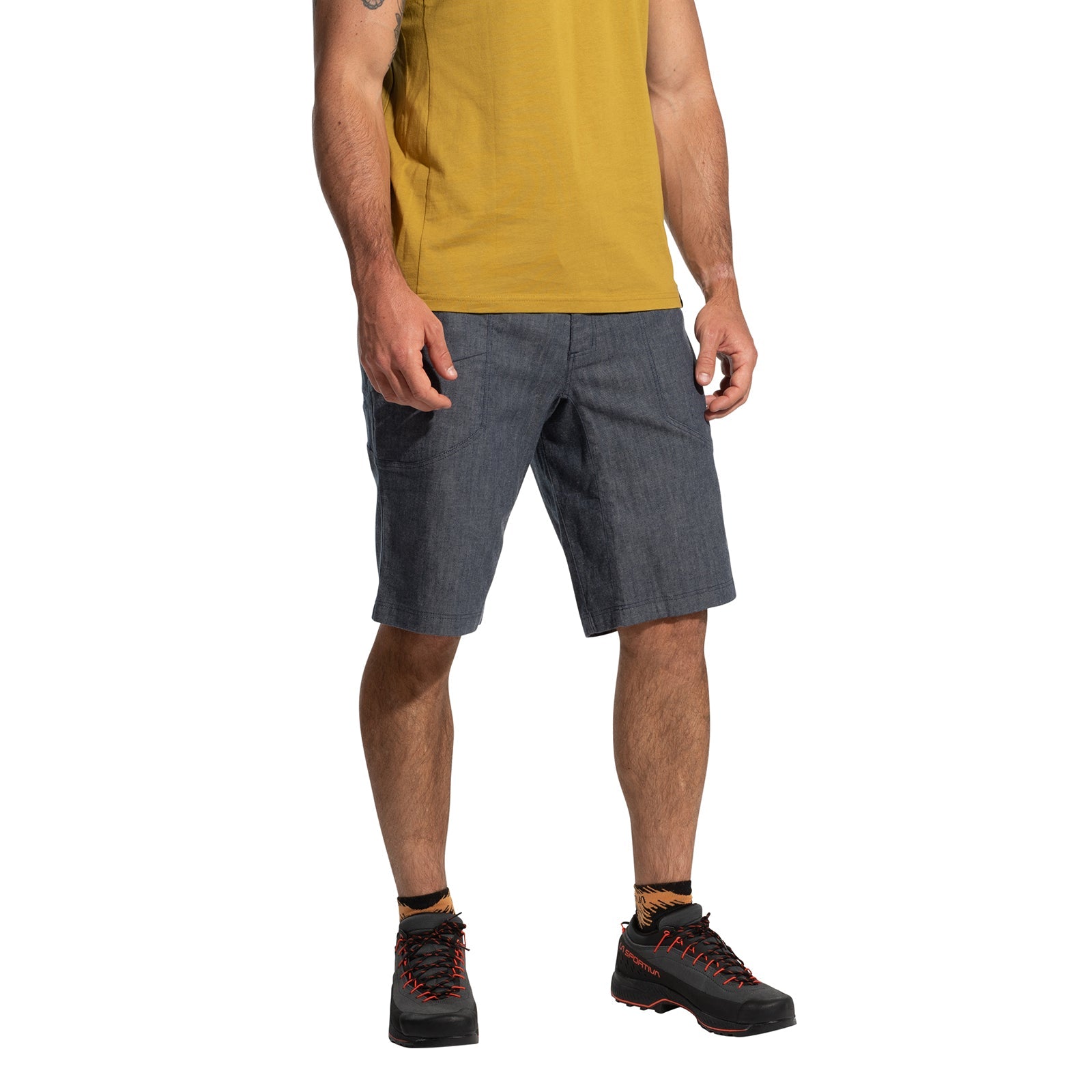Sierra Rock Shorts Men's (2025) Night Sky/Mountain Red