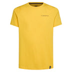 T-shirt Dawn Wall pour homme Jaune Alt View #3