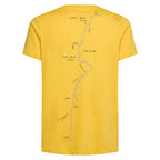 T-shirt Dawn Wall pour homme Jaune Alt View #4