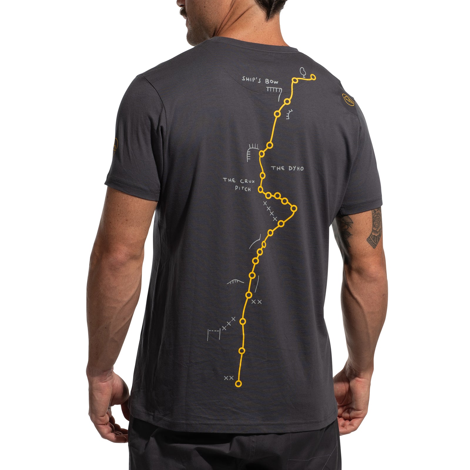 Dawn Wall T-Shirt Men's Onyx Alt View #2
