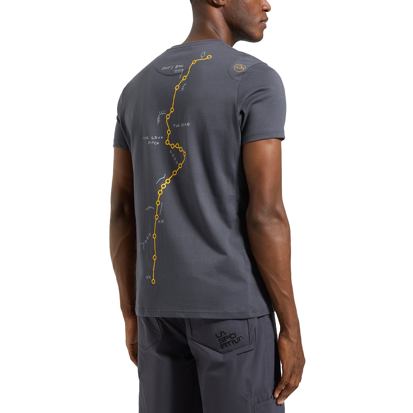 Dawn Wall T-Shirt Men's Onyx Alt View #4
