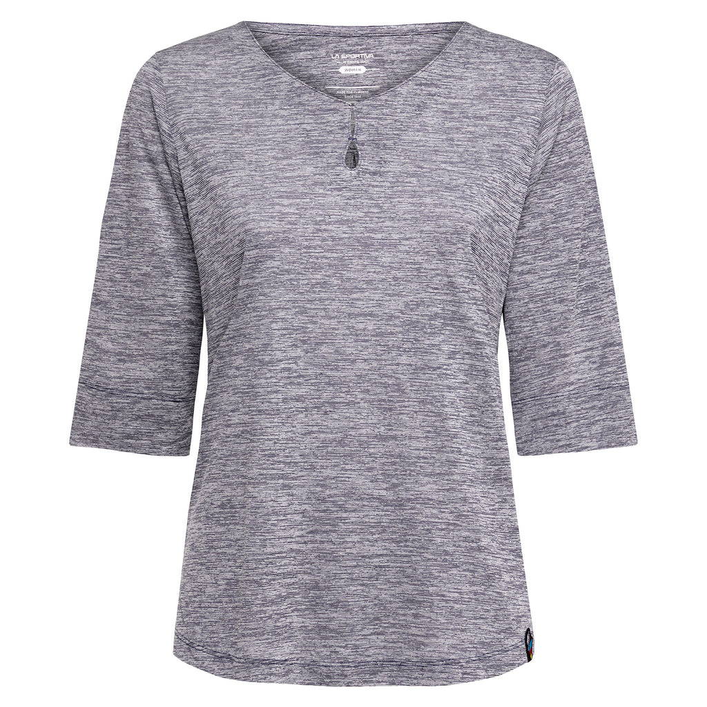T-shirt à fleurs sauvages pour femmes Deep Sea Alt View #3
