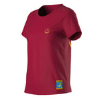 Climbing On The Moon T-Shirt Women's (2025) Fucsia/Giallo Alt View #3