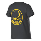 T-shirt d'escalade femme "Sur la lune" (2025) Carbone/Giallo Alt View #4