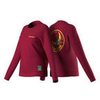 Sweat-shirt Femme "Escalade sur la Lune" (2025) Fucsia/Giallo Alt View #5