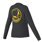 Sweat-shirt Femme "Escalade sur la Lune" (2025) Carbone/Giallo Alt View #4