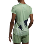 T-shirt de compétition femme (2025) Vert Aspen/Ciel nocturne Alt View #2
