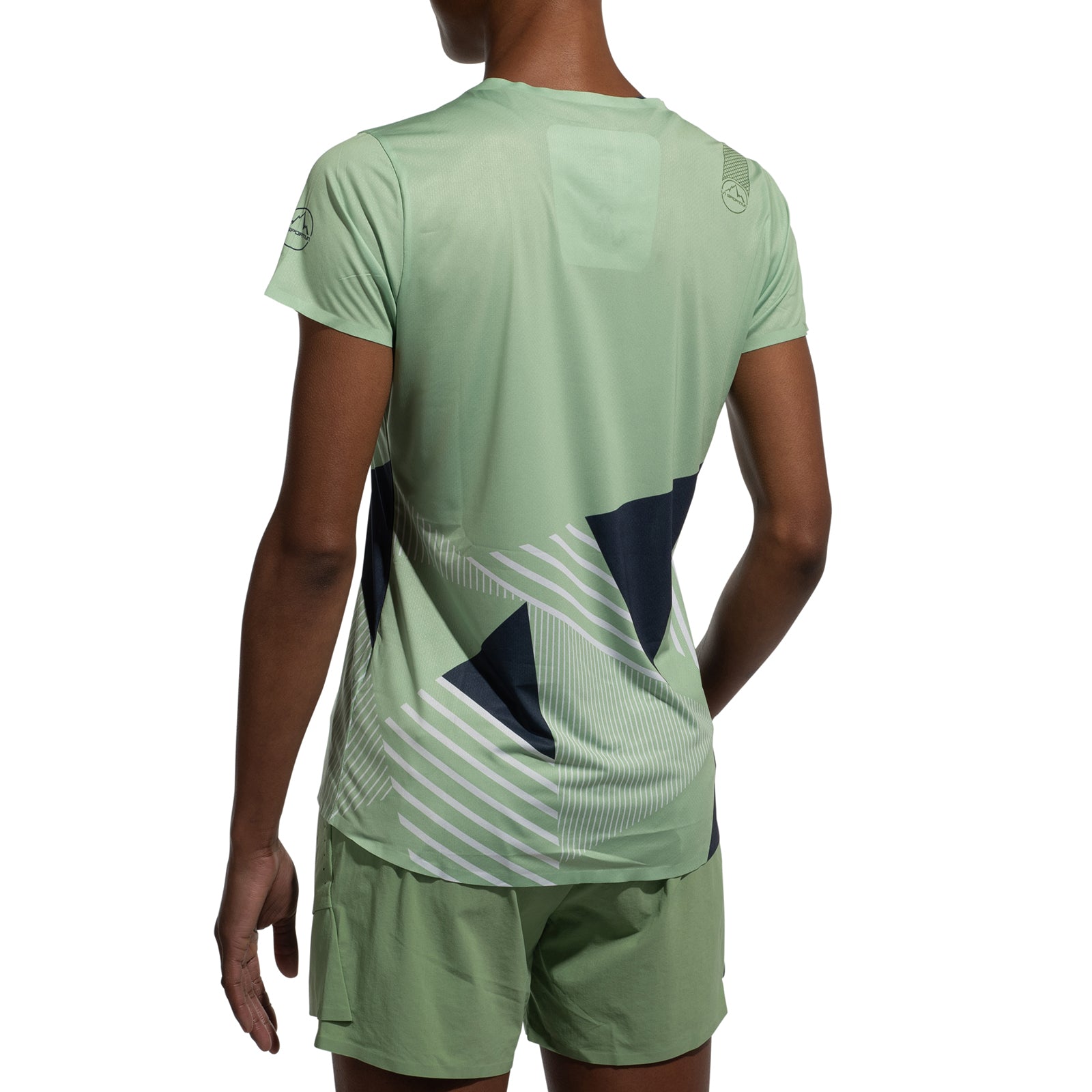 T-shirt de compétition femme (2025) Vert Aspen/Ciel nocturne Alt View #2
