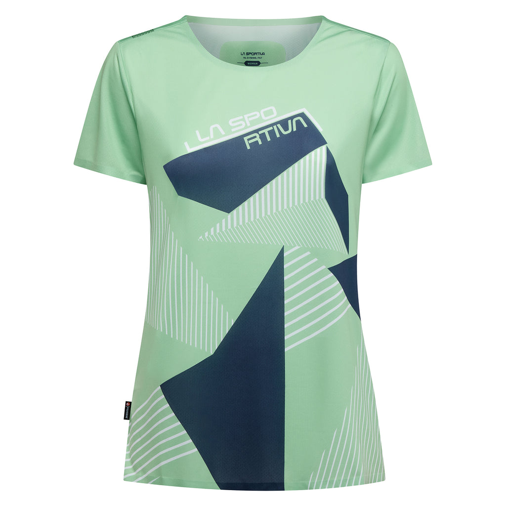 T-shirt de compétition femme (2025) Vert Aspen/Ciel nocturne Alt View #3
