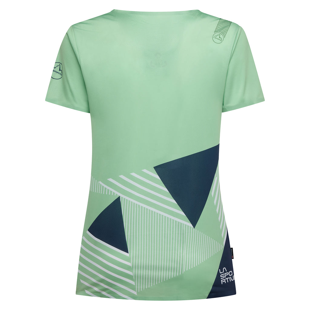 T-shirt de compétition femme (2025) Vert Aspen/Ciel nocturne Alt View #4

