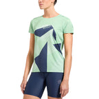 T-shirt de compétition femme (2025) Vert Aspen/Ciel nocturne Alt View #5