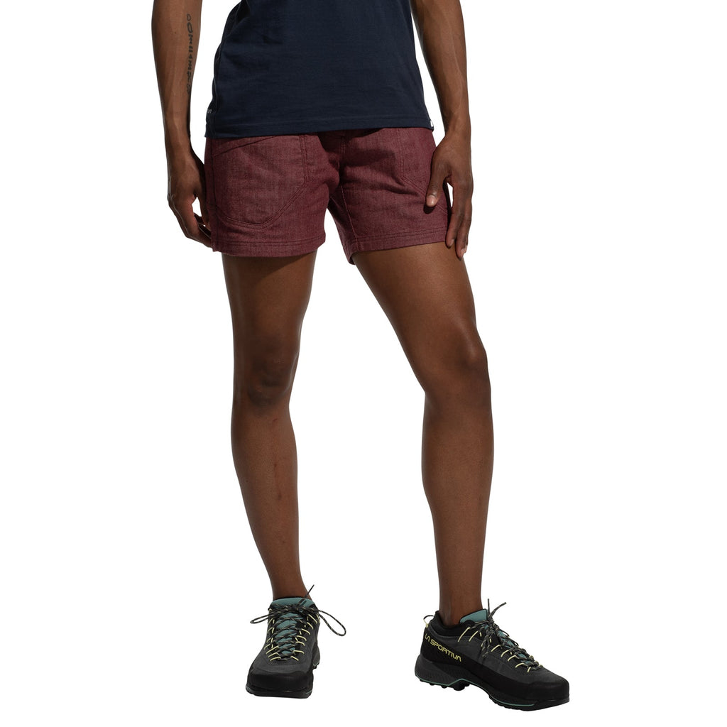 Shorts d'escalade Sierra Rock femme (2025) Redwood/Rosebay Alt View #1
