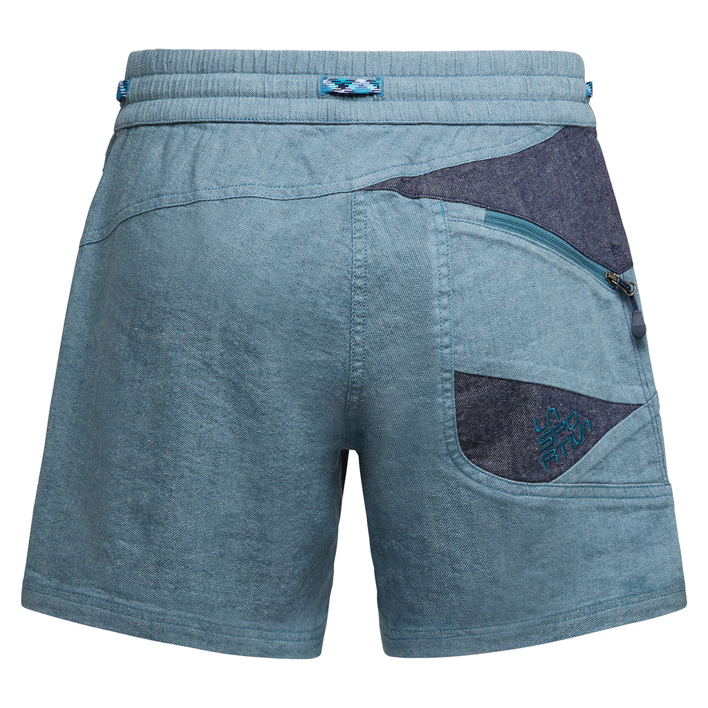 Shorts d'escalade Sierra Rock femme (2025) Ouragan/Mer profonde Alt View #2
