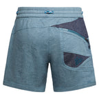 Shorts d'escalade Sierra Rock femme (2025) Ouragan/Mer profonde Alt View #2