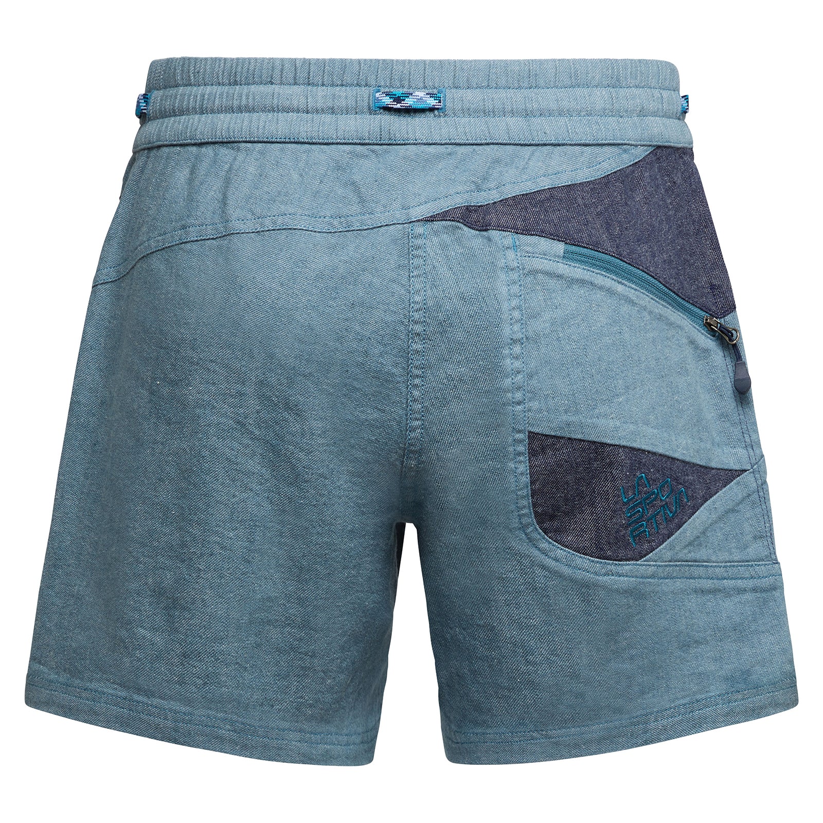 Shorts d'escalade Sierra Rock femme (2025) Ouragan/Mer profonde Alt View #2
