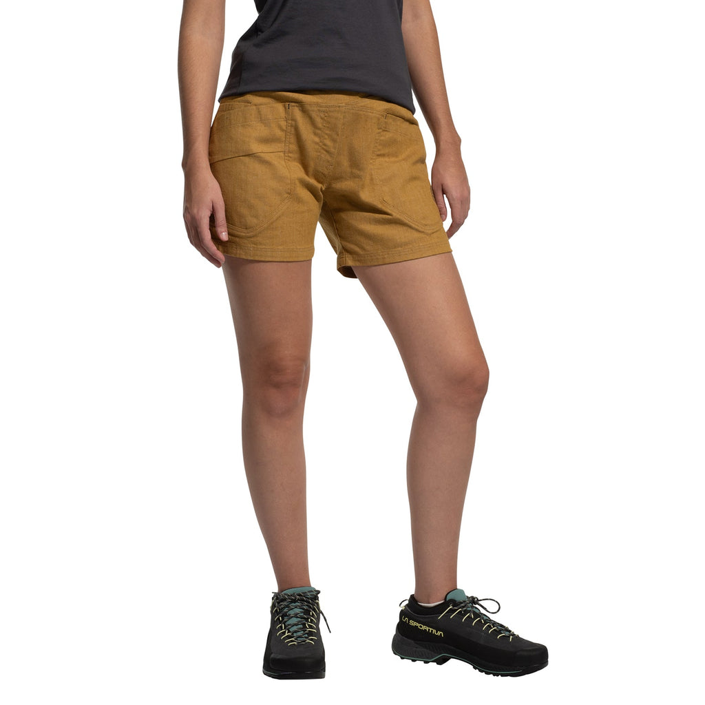 Shorts d'escalade Sierra Rock femme (2025) Savane/Onyx Alt View #1
