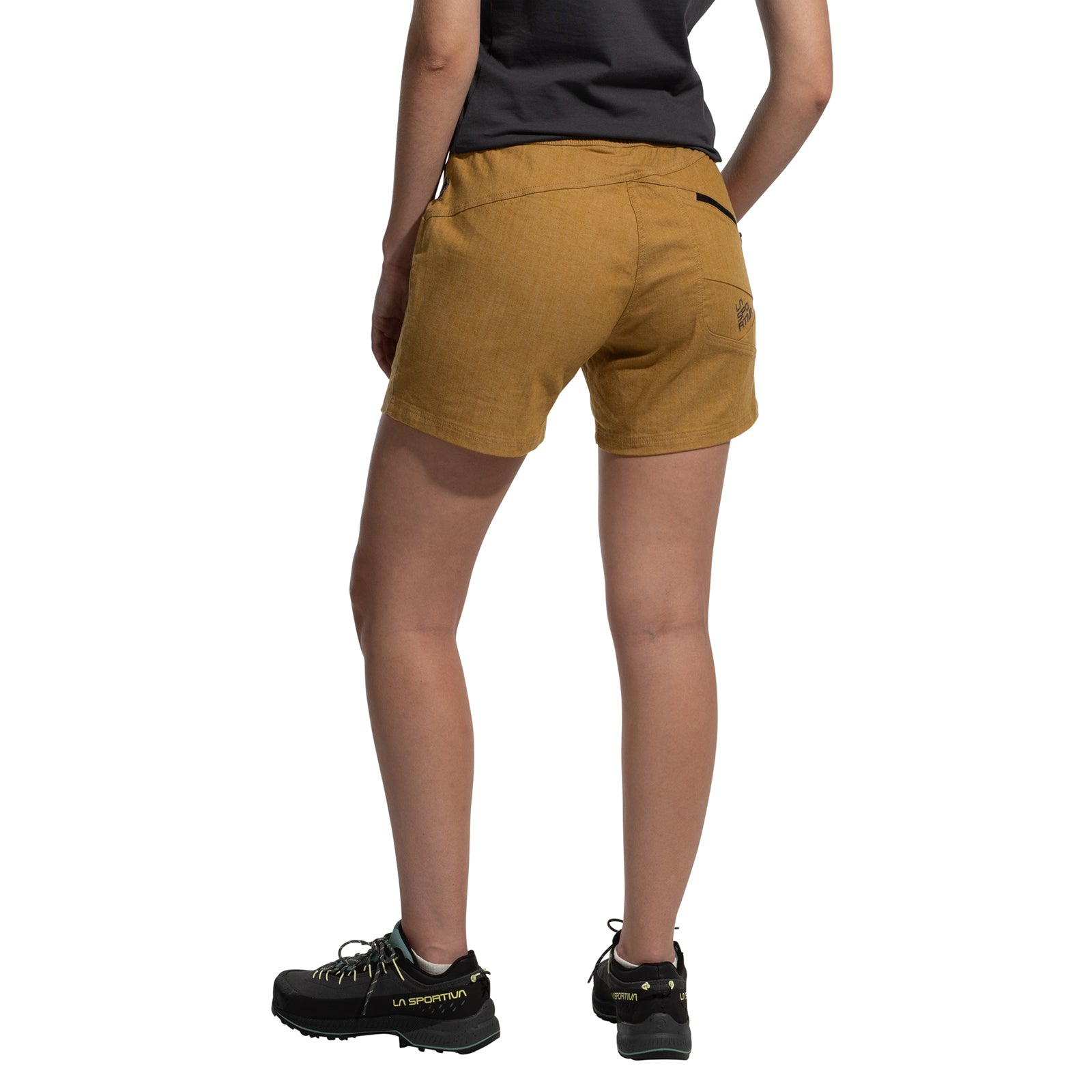 Shorts d'escalade Sierra Rock femme (2025) Savane/Onyx Alt View #2
